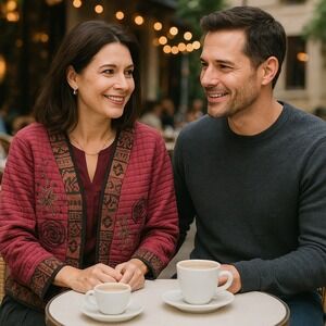 Boho Cottagecore Vintage Purple Embroidered Quilted Floral Open Front L Jacket